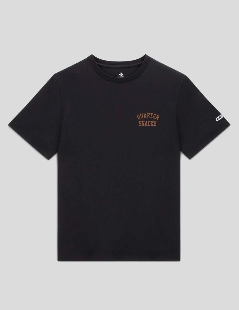 X quartersnacks tee black